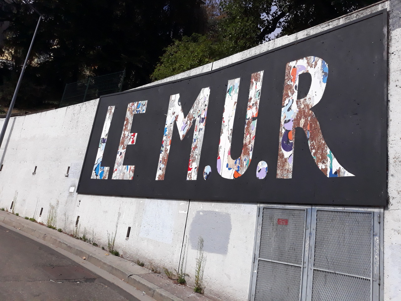 Collage de Inconnu, Septembre 2020 — M.U.R Saint-Étienne