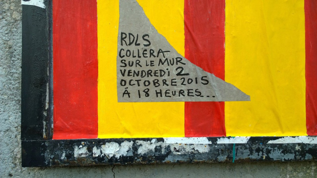 Collage de Rdls, Septembre 2015 — M.U.R Saint-Étienne