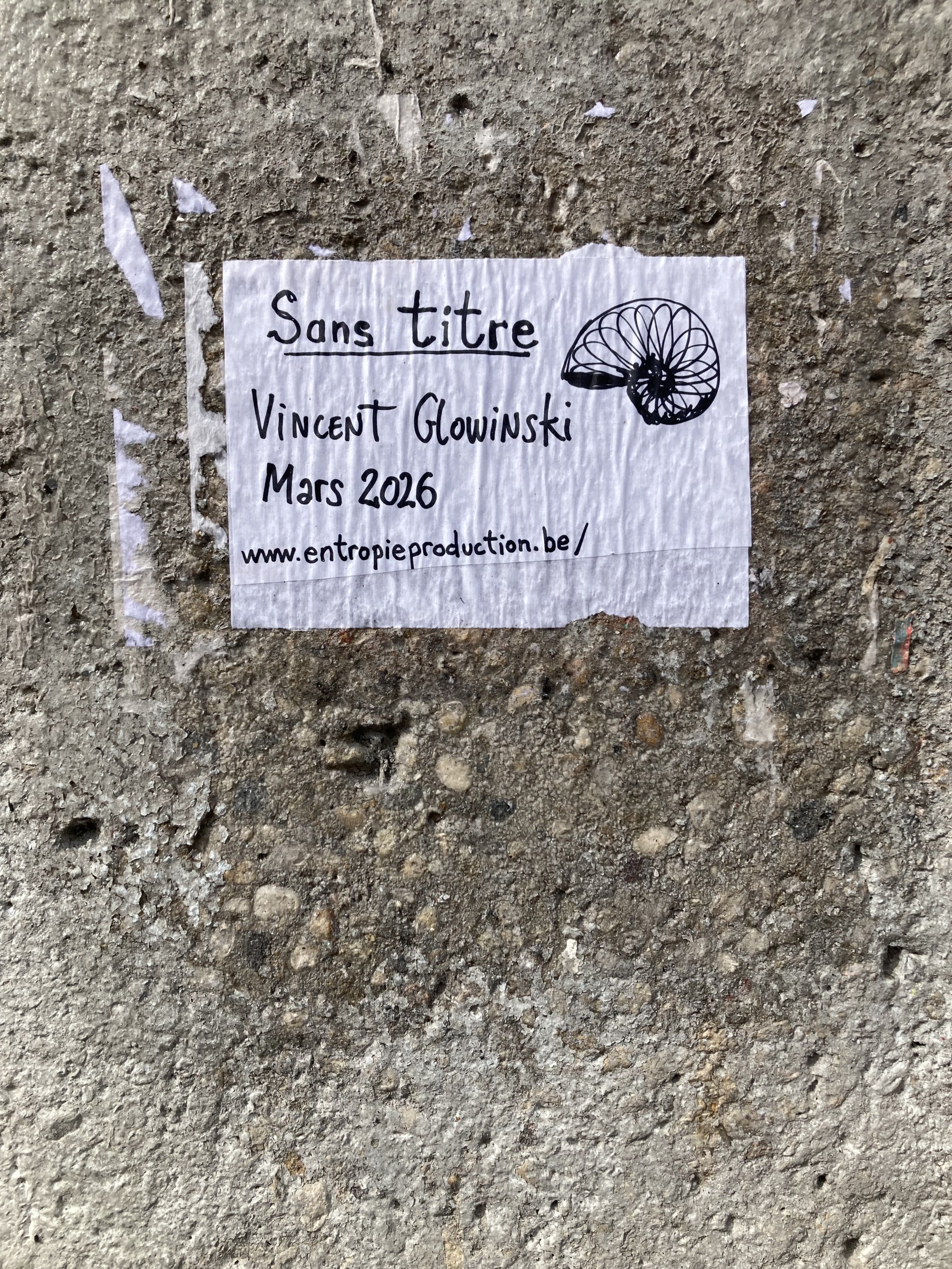 Collage de Vincent Glowinski, Mars 2026 — M.U.R Saint-Étienne