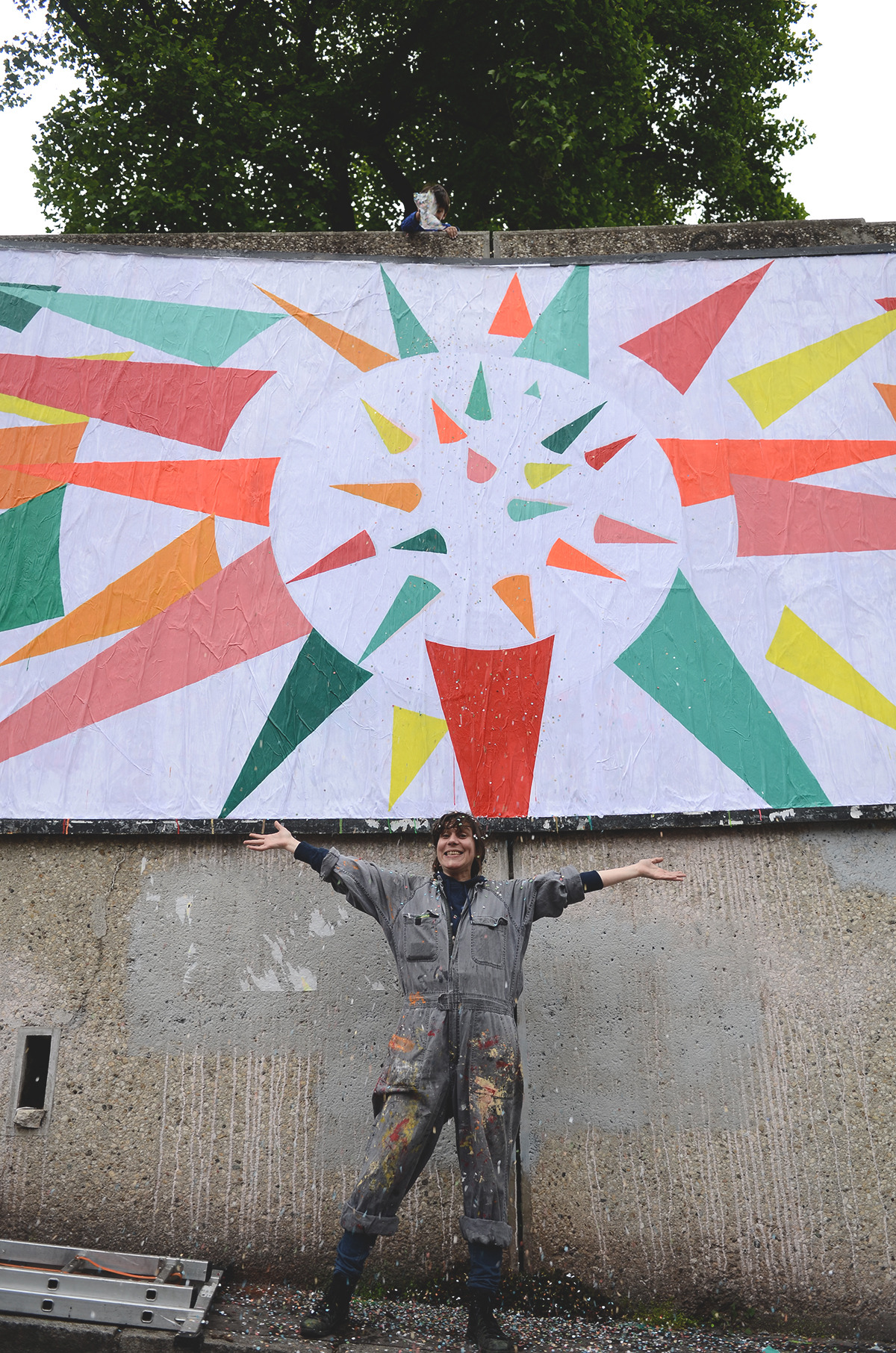 Collage de Surfil, Mai 2015 — M.U.R Saint-Étienne