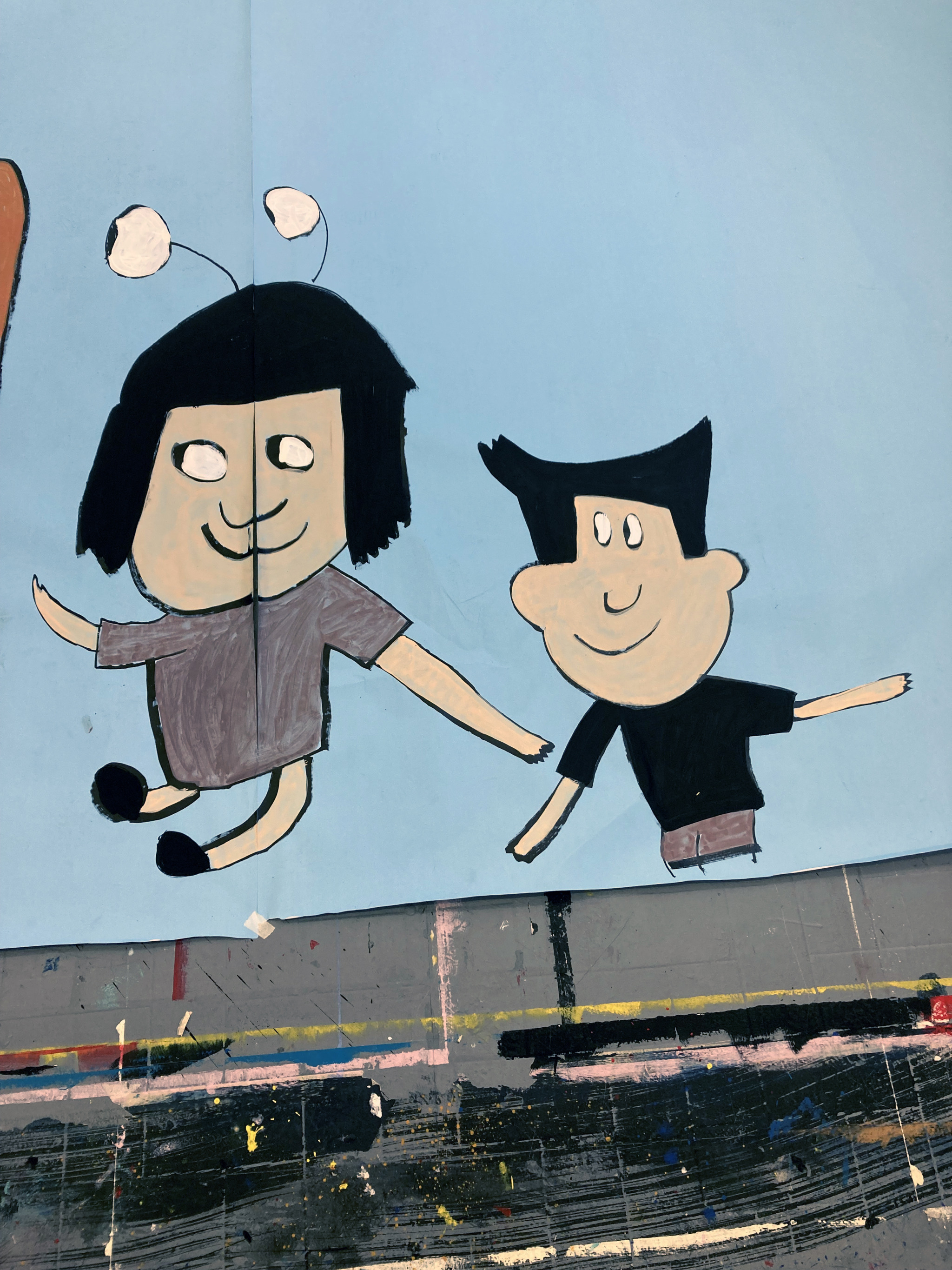 Collage de Isabelle du Papotin, Février 2026 — M.U.R Saint-Étienne