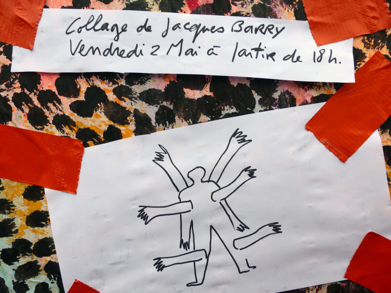 Collage de Inconnu, Avril 2014 — M.U.R Saint-Étienne