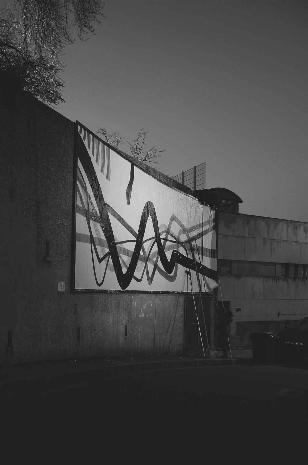 Collage de Sandra Sanseverino, Mars 2015 — M.U.R Saint-Étienne