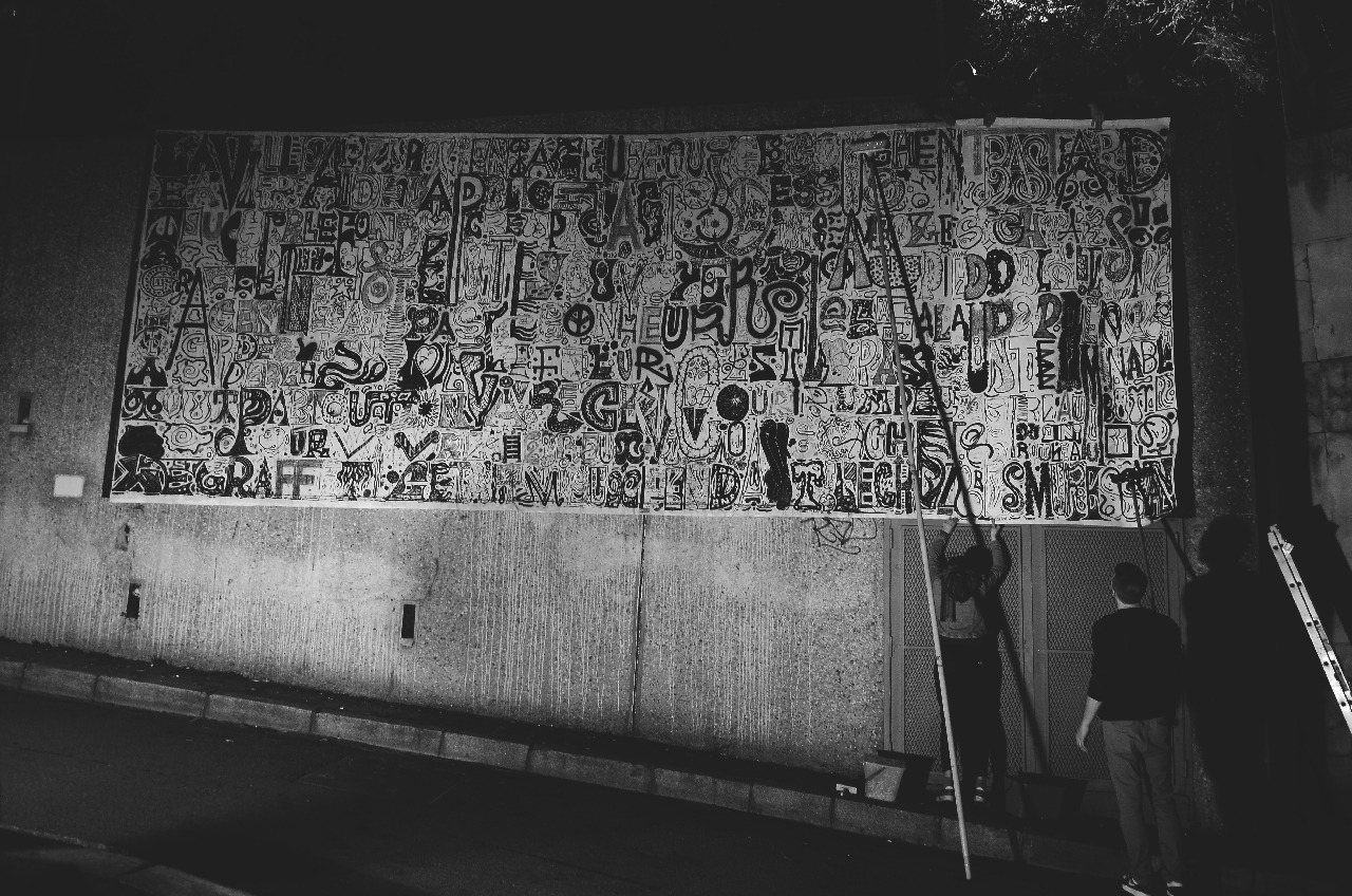 Collage de Tepio, Mars 2014 — M.U.R Saint-Étienne