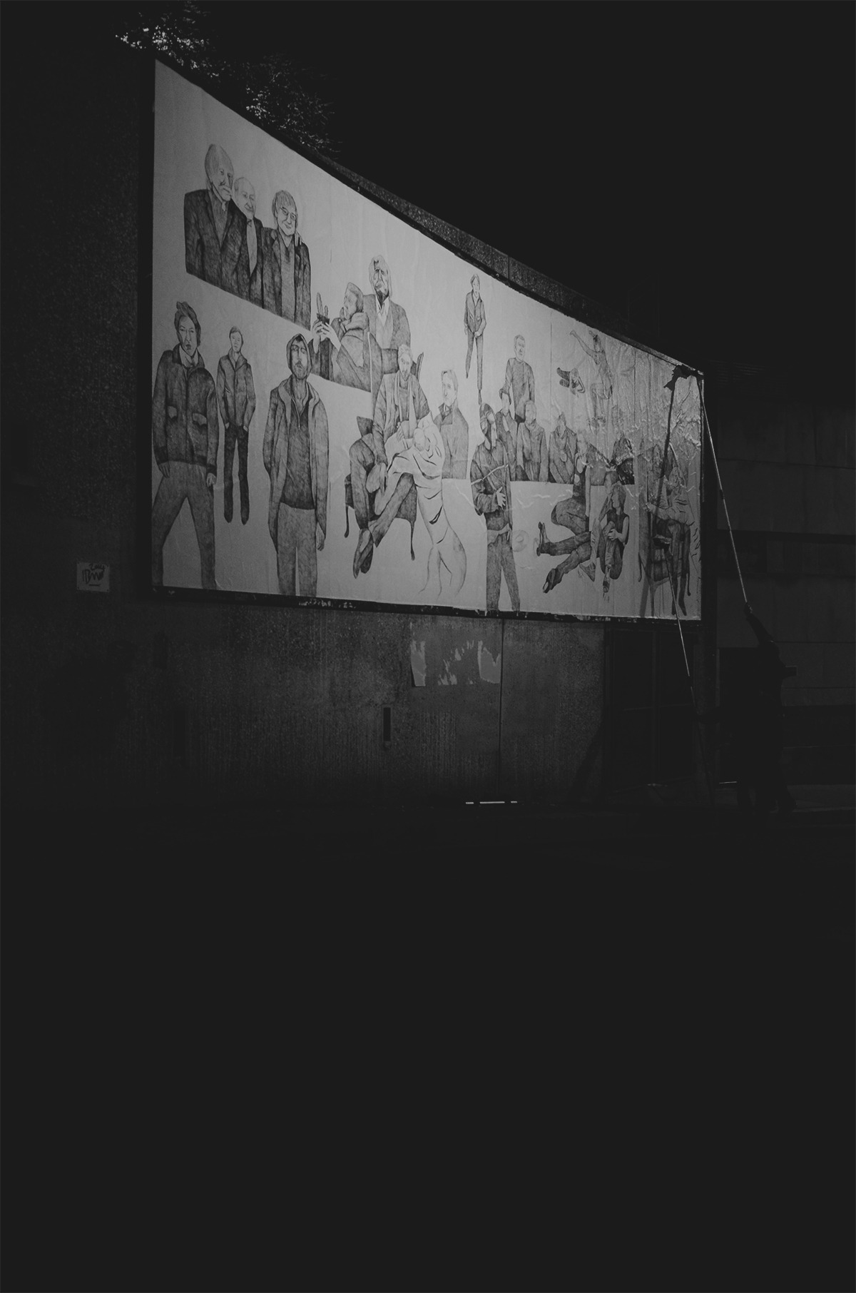 Collage de Laure Françoise, Janvier 2015 — M.U.R Saint-Étienne