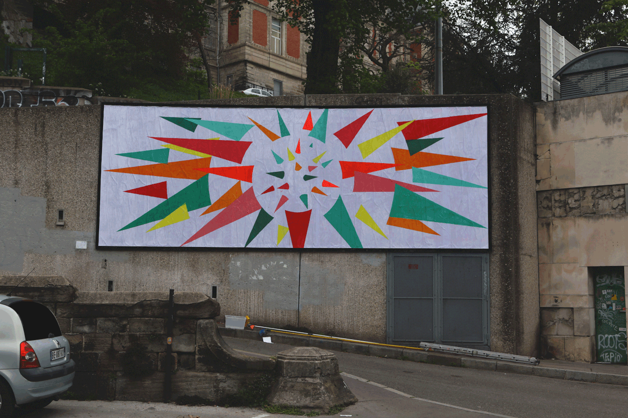 Collage de Inconnu, Mai 2015 — M.U.R Saint-Étienne