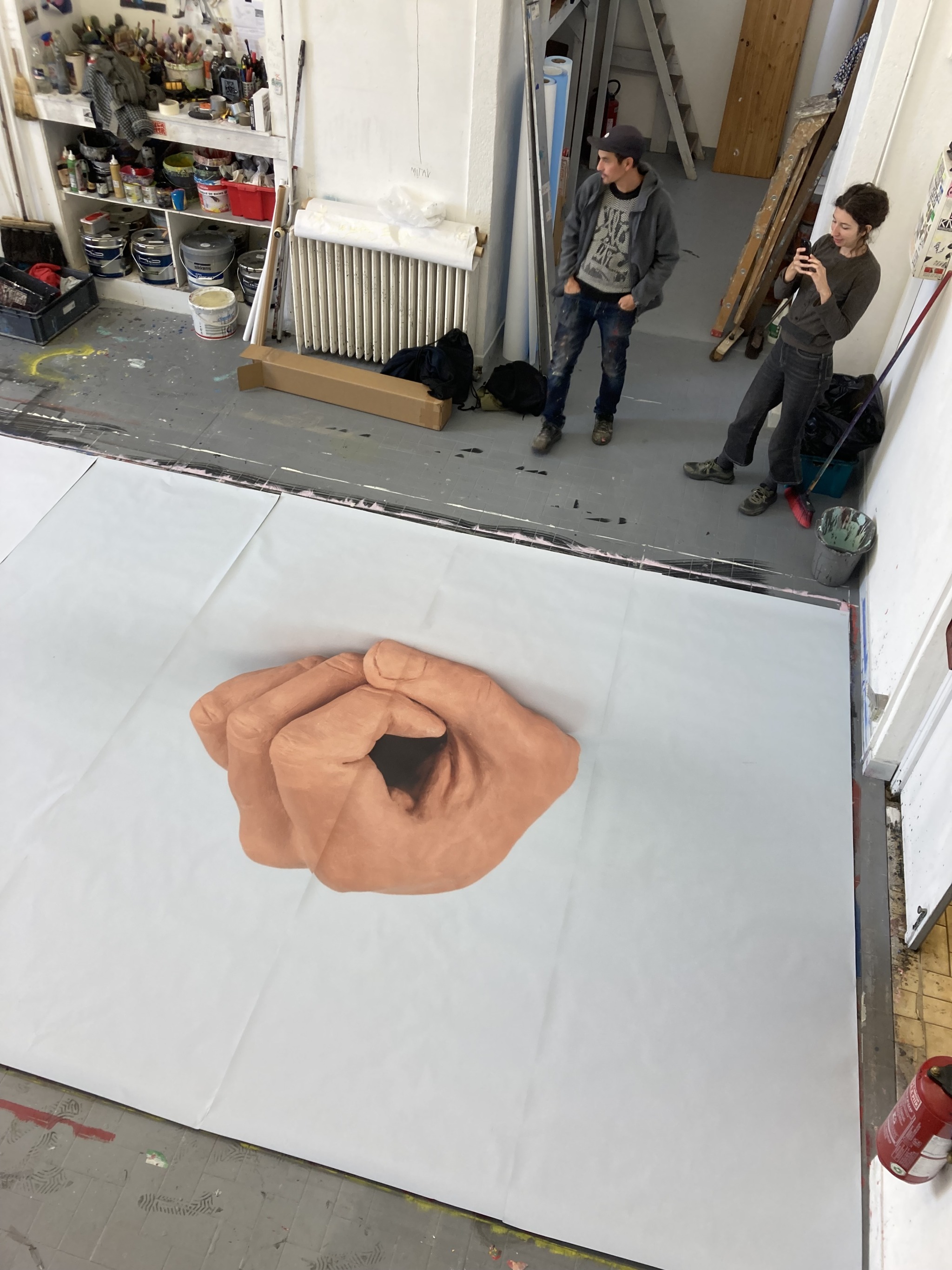 Collage « Sans titre 2021, céramique 7 x 8 cm » de Inconnu, Novembre 2025 — M.U.R Saint-Étienne