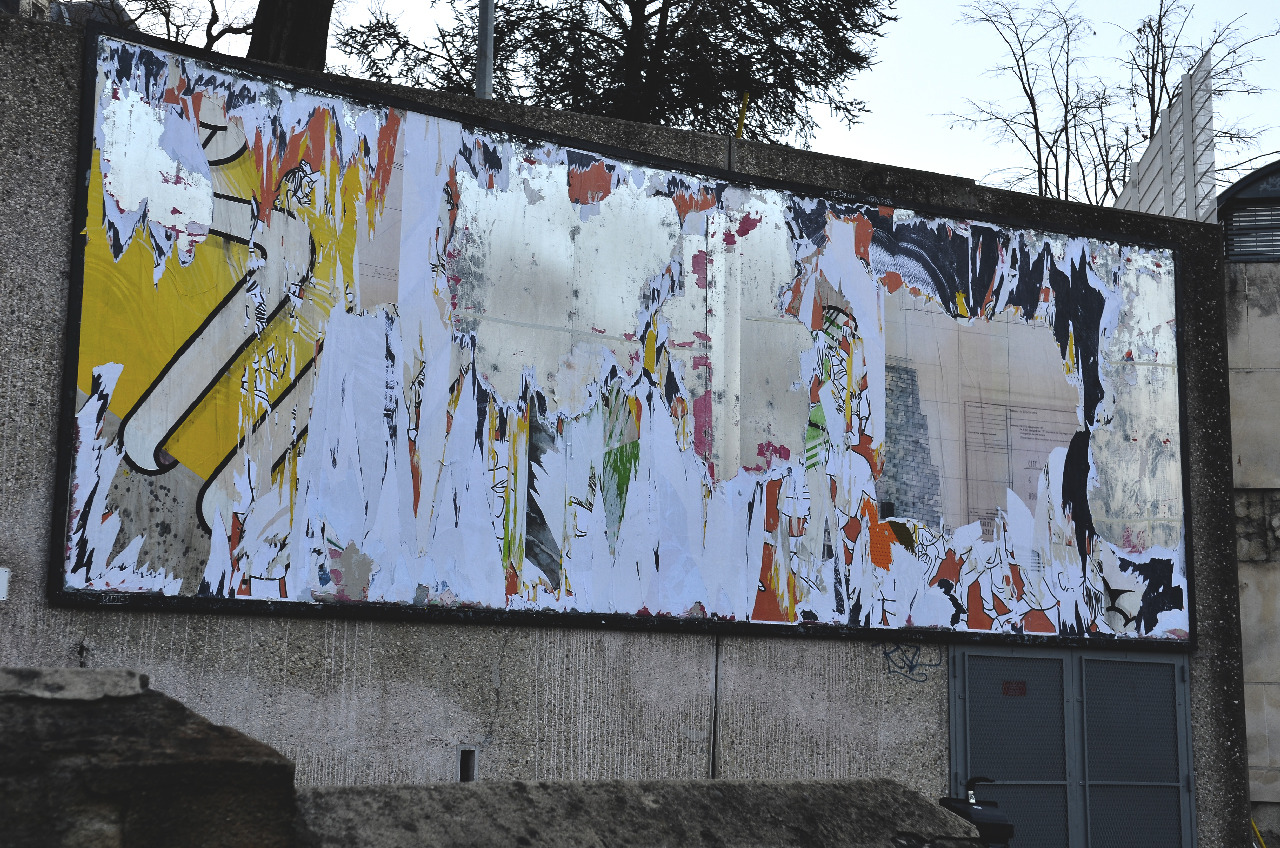 Collage de Inconnu, Mars 2014 — M.U.R Saint-Étienne