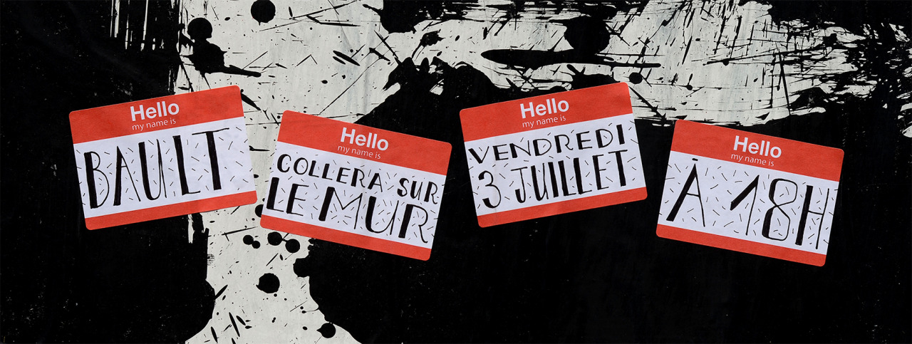Collage de Inconnu, Juillet 2015 — M.U.R Saint-Étienne