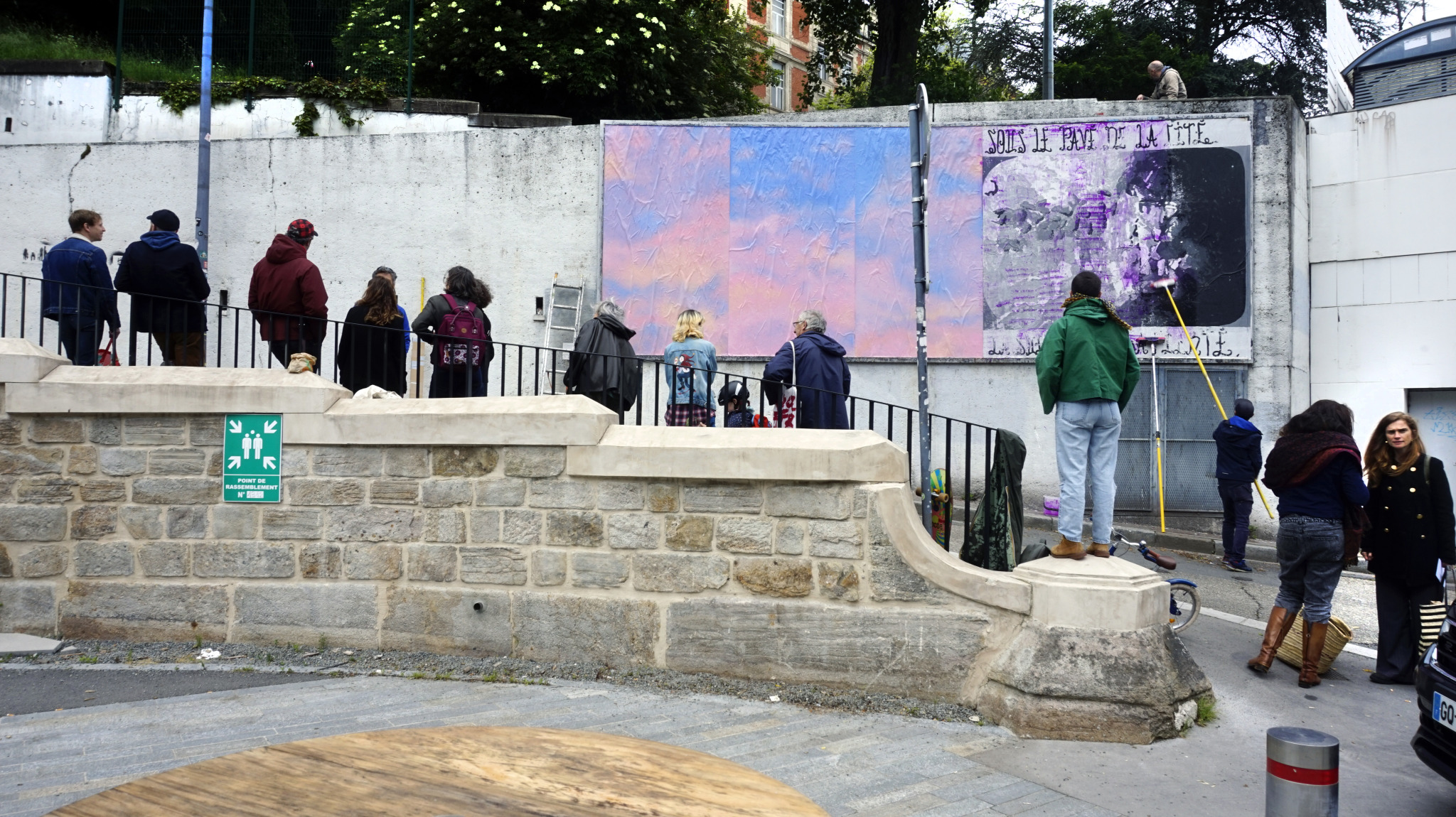 Collage « Les rêves d'Eschyle » de Juin2024, Juin 2024 — M.U.R Saint-Étienne