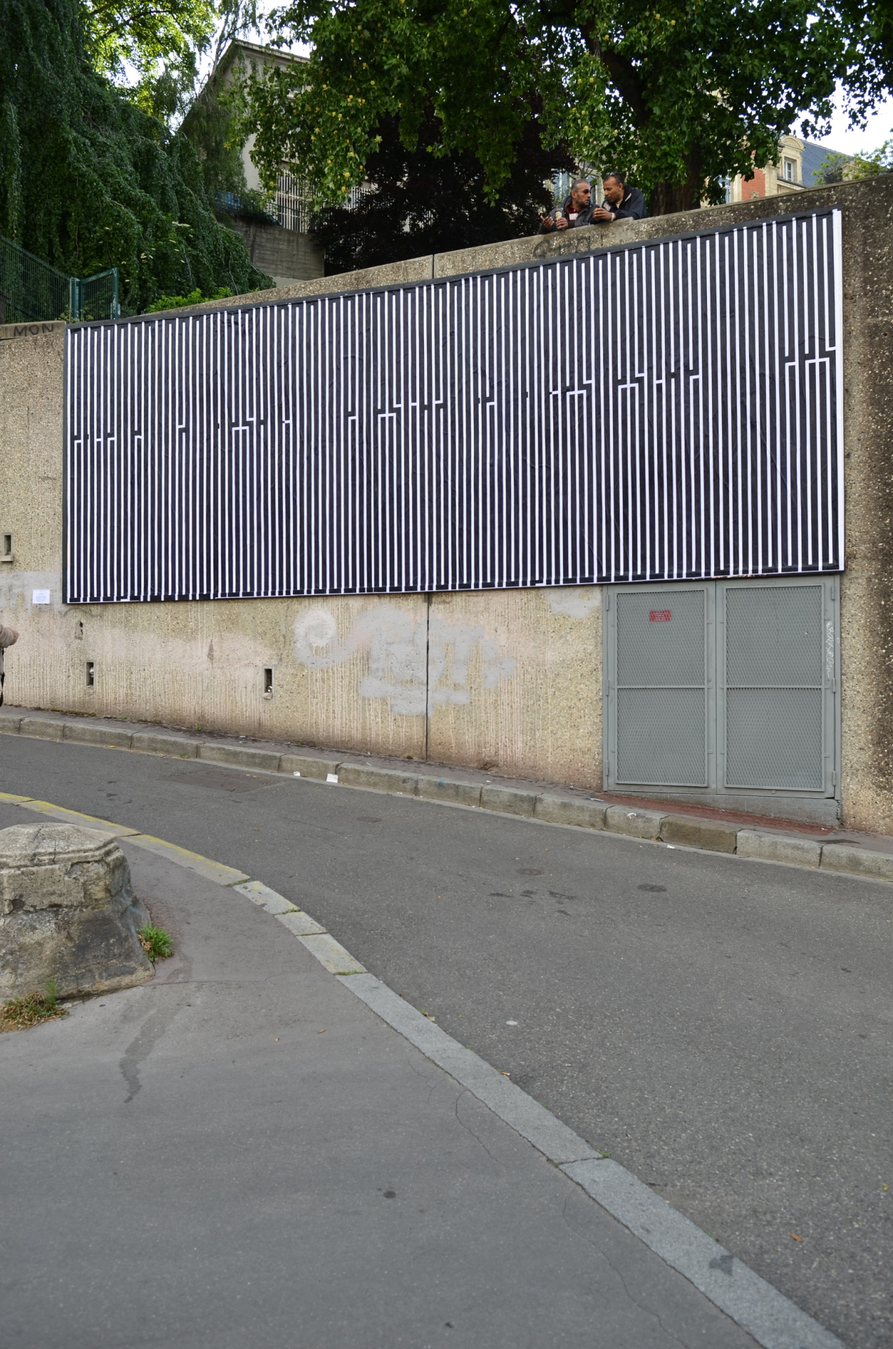 Collage de Inconnu, Mai 2014 — M.U.R Saint-Étienne
