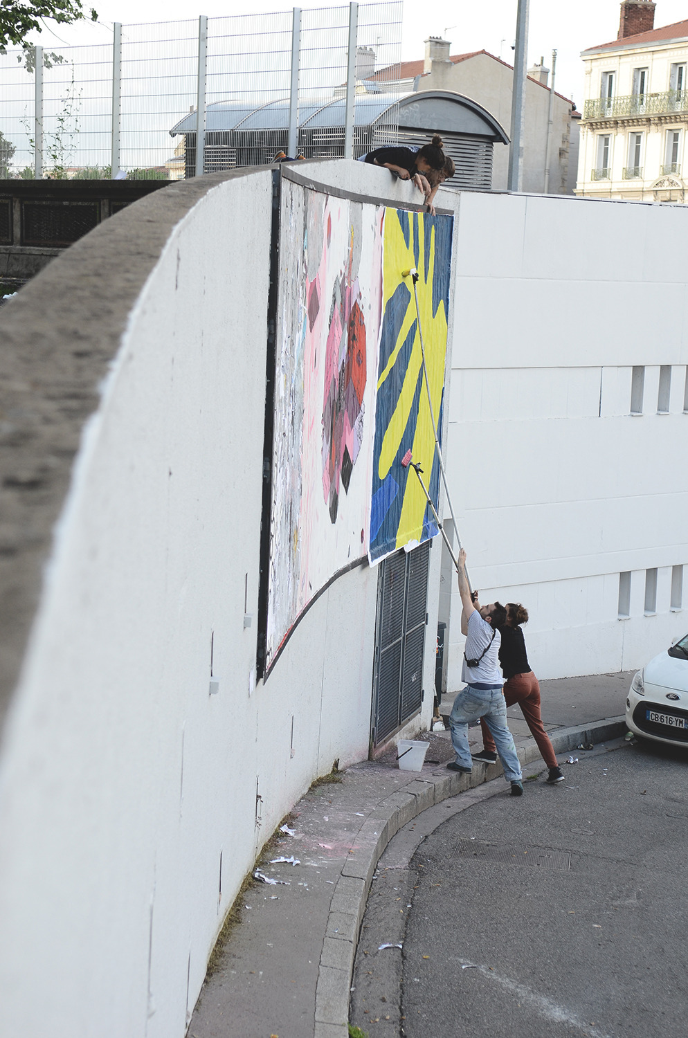 Collage de Bilos, Juin 2016 — M.U.R Saint-Étienne