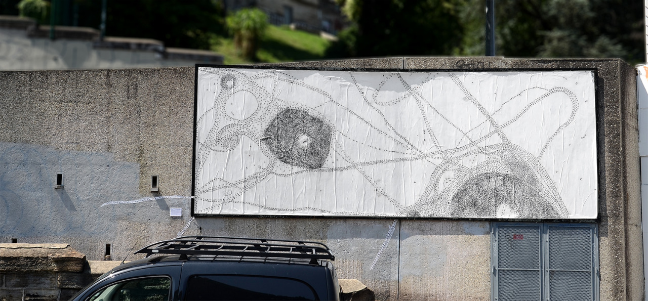 Collage de Jeannevimal, Août 2015 — M.U.R Saint-Étienne
