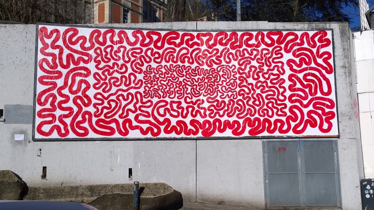 Collage de Inconnu, Mars 2019 — M.U.R Saint-Étienne
