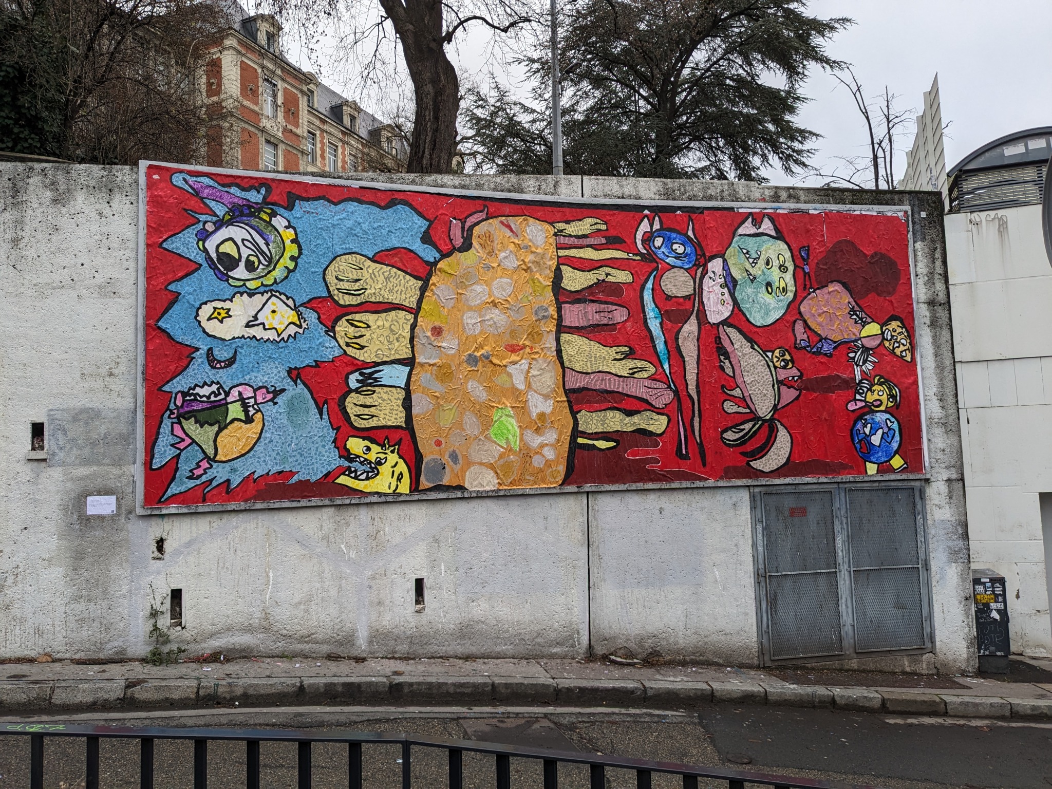Collage de Le Mur des Enfants, Décembre 2023 — M.U.R Saint-Étienne