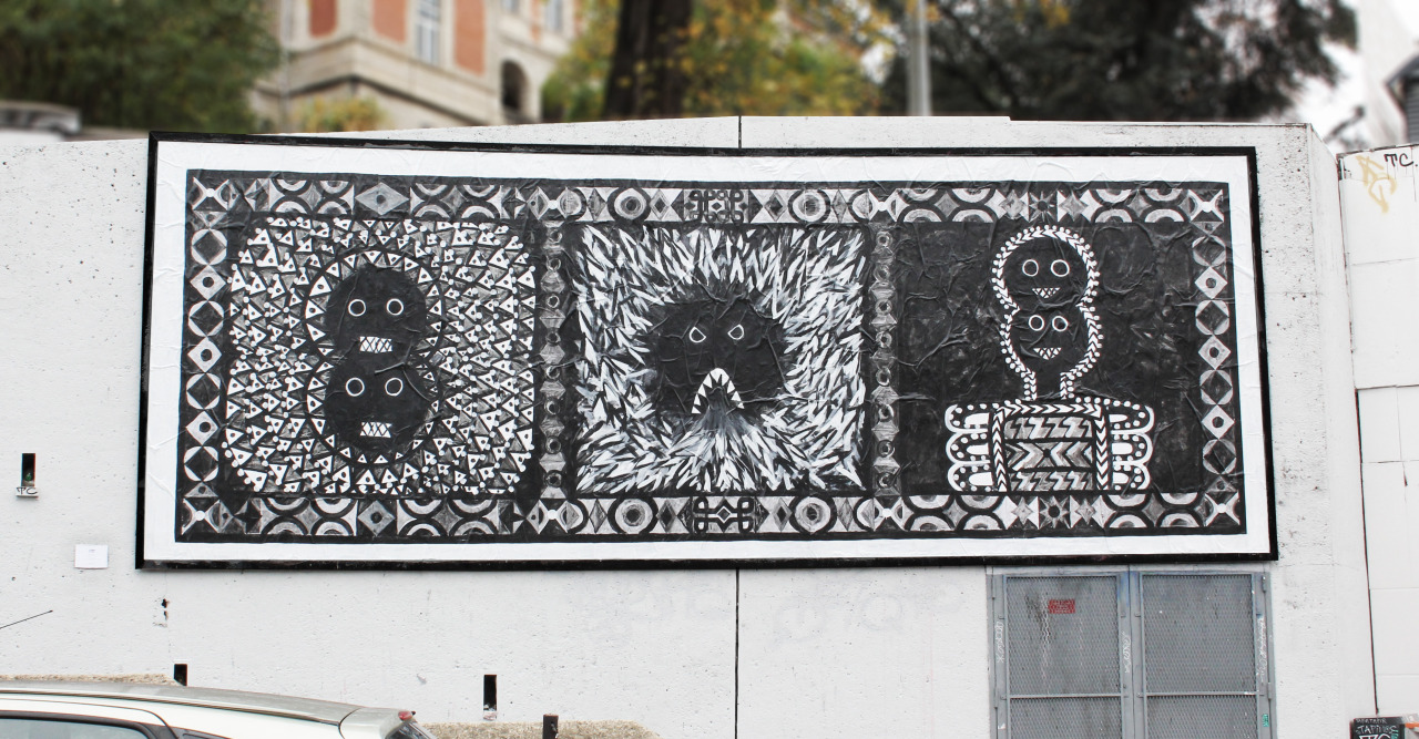 Collage de Federica De Ruvo, Novembre 2016 — M.U.R Saint-Étienne